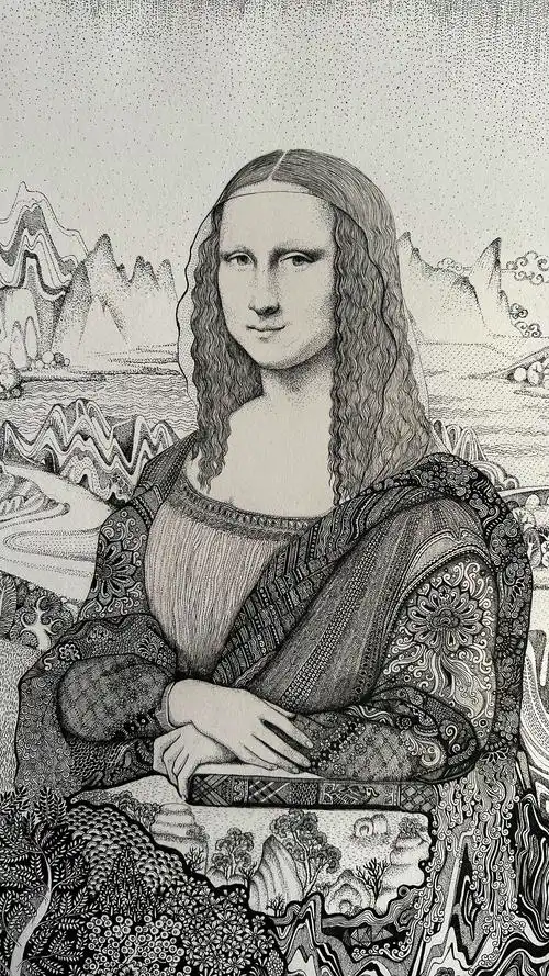 蒙娜丽莎·一起微笑吧!