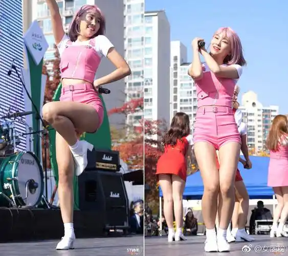 180307 race model  洪真英 momoland 饭拍