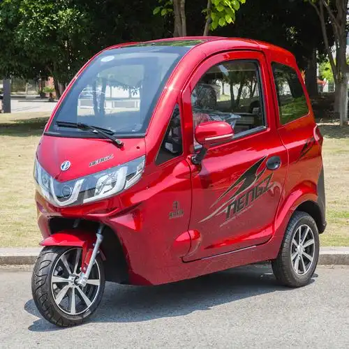 原厂 能众科技新能源全封闭电动三轮车配件 反光镜后视镜一副