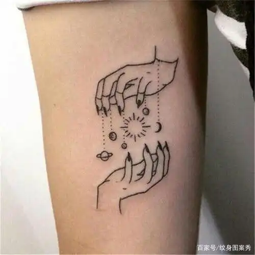 23张小清新类文身图案参考