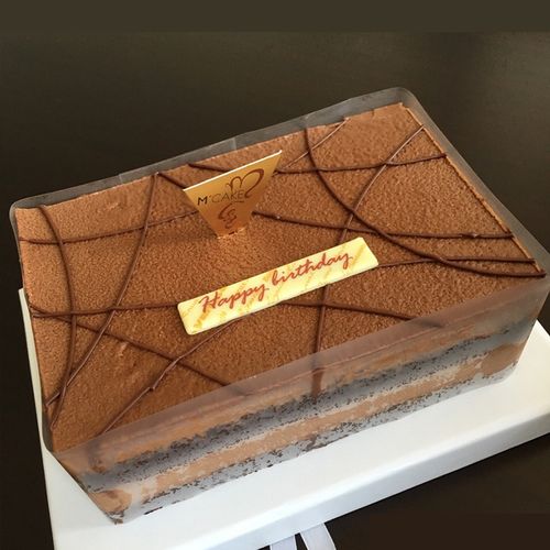 官网配送mcake巧克力黑兰生日慕斯蛋糕上海北京新鲜生日蛋糕