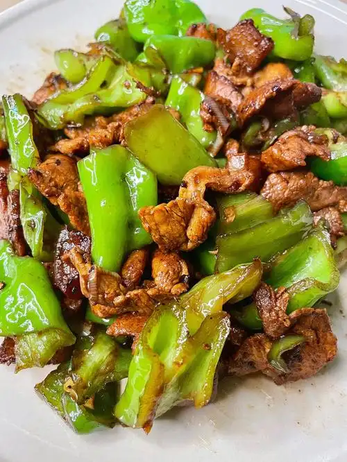 简单下饭的辣椒炒肉学起来70