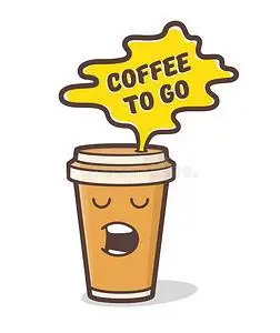 卡通咖啡杯图片