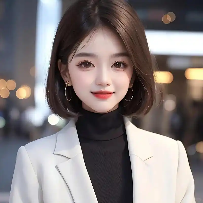 气质白色职业装女头像#可换脸#可漫改 能打动人的从来不是花言巧语