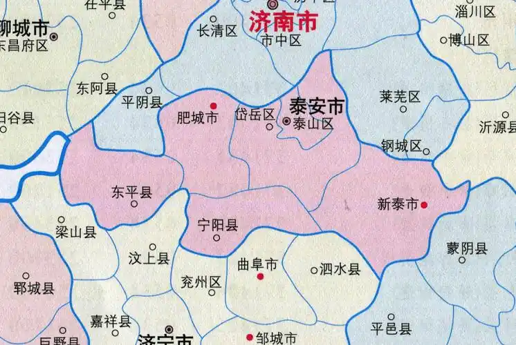 泰安各区县人口一览肥城市8941万泰山区8794万