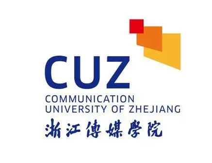 还融合了浙江传媒学院的英文简称"cuz",它是一条生机勃勃的河,是孕育