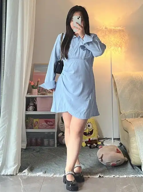 158/140斤 很喜欢自己的肉肉腿