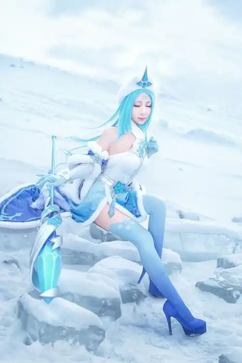 王者荣耀性感王昭君cosplay图片