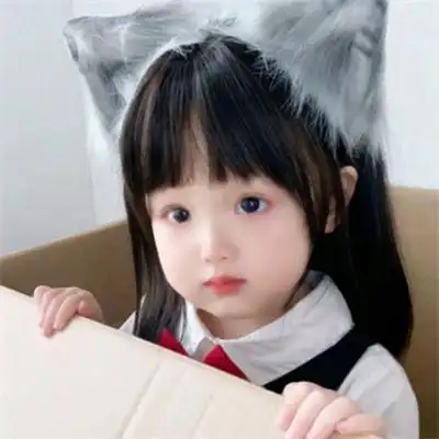 网上火爆的超萌可爱真人小女孩头像 高质量人类幼崽头像图片大全