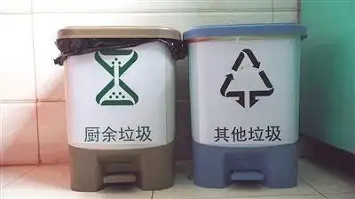 可回收物收集袋:可投放纸盒,报纸,快递纸箱,易拉罐等一袋其他垃圾桶