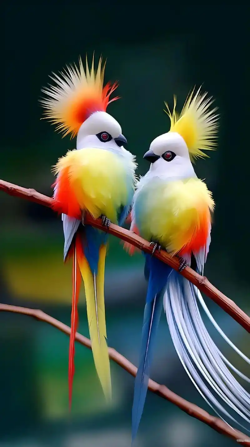 天堂乌被誉为"爱情鸟",常被用来象征忠贞不渝的爱情.尽管它们 - 抖音