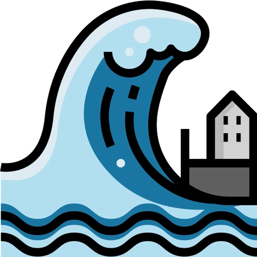 tsunami icon - 素材 - canva可画