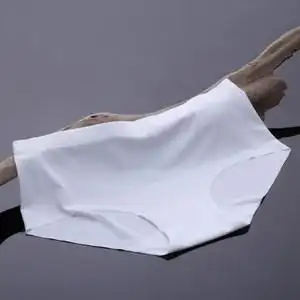 梦邦随心裁女士舒适无痕 span class=h>内裤 /span>冰丝超薄一片式