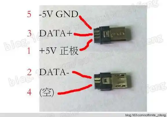 usbmini接线图_小usb接口接线图