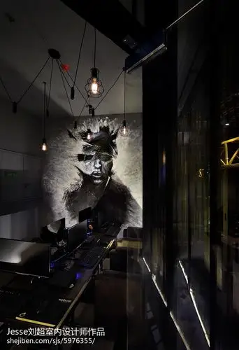 重金属风格室内设计,打造超前的时尚感_3172849 – 设计本装修效果图