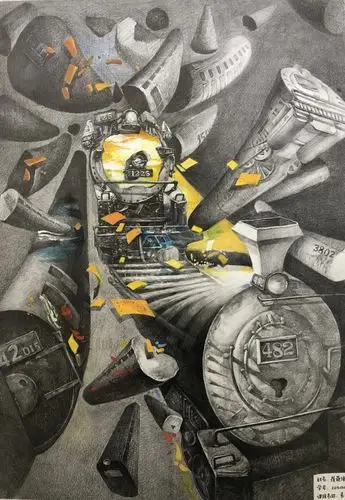 无界| 北京印刷学院艺术类专业2020级素描课程教学汇报展