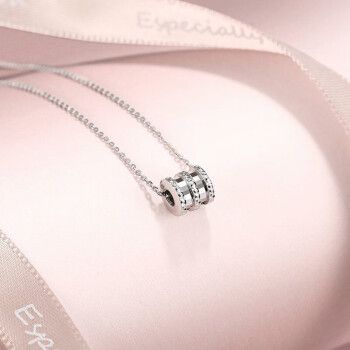 四世生花四世生花珠宝pt950铂金项链女士白金吊坠礼物小蛮腰款铂金