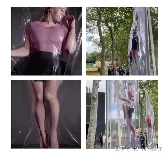 你愿意被真空包装吗窒息艺术家劳伦斯马尔斯塔夫lawrencemalstaff