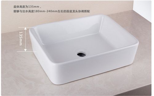 洗衣池洗脸盆方形圆形陶瓷洗漱盆面盆台上盆台盆艺术盆洗手盆浴f