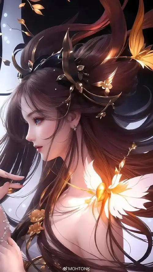 竖屏唯美古风壁纸ai绘画图集动漫卡通二次元手机高清壁纸cg