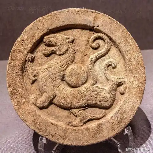 汉代"四神"瓦当:纹饰精美,栩栩如生丨河南博物院_星宿_图案_公元前