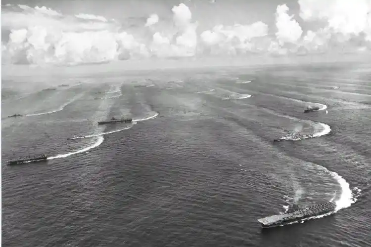 二战美国海军舰队有多强大