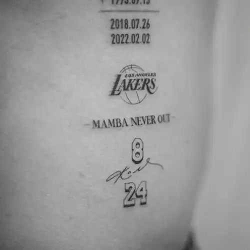 单针纹身  #佛山纹身  #深圳纹身  #广州纹身 #湖人  #科比