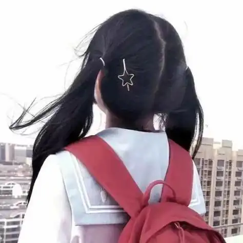 可爱头像:1116双马尾辫子萝莉女生头像