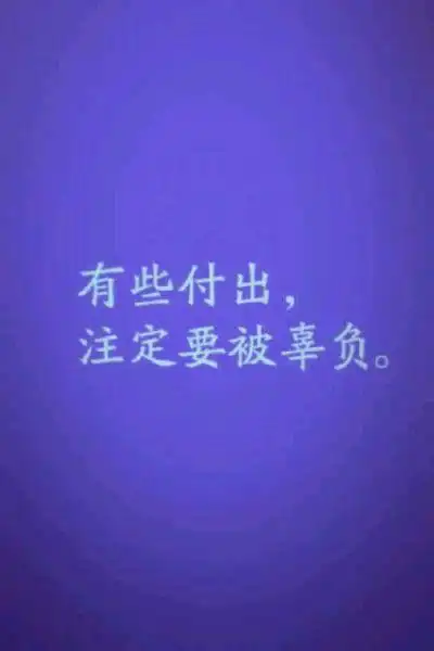 付出真心却被辜负的句子 付出被辜负的句子