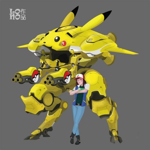 皮卡丘惨遭"毒手",被各种的模仿