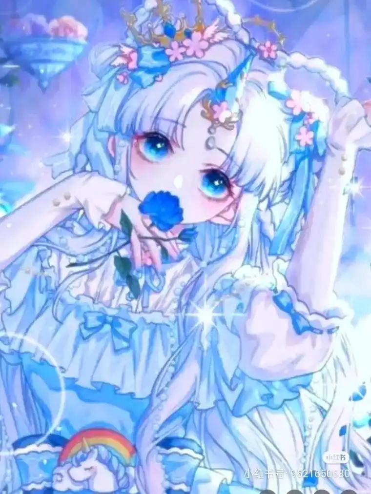 迷你世界五周年 #动漫人物 #可爱女生头像 #超仙头像 # - 抖音