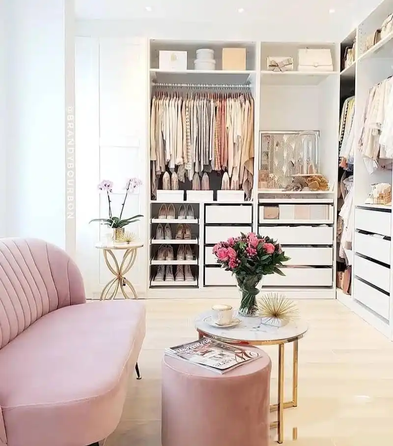 这些明星的衣帽间你喜欢哪一个?一起走进明星的衣帽间