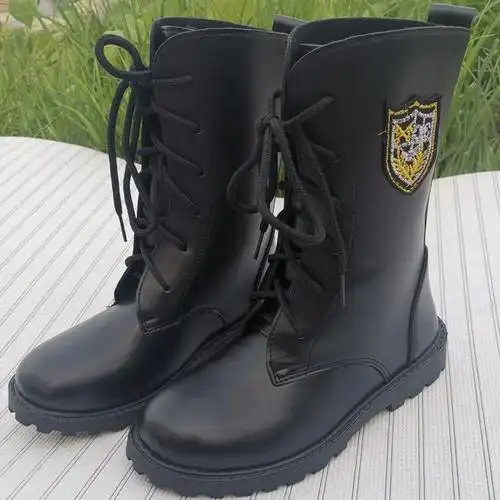 骑士大阅兵长筒马靴队高筒马靴骑士靴男女舞台表演演出蒙古靴品质定制