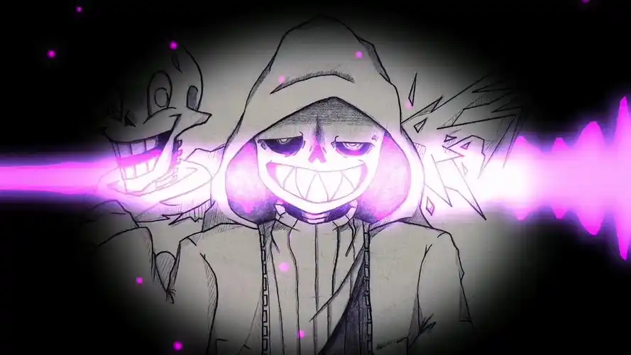 [绘画/代发]尘埃sans_哔哩哔哩_bilibili