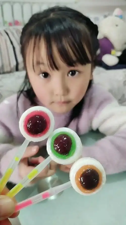 眼珠棒棒糖,好吃