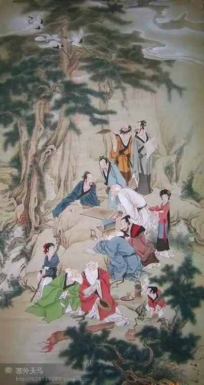 雅俗共赏千姿百态八仙图