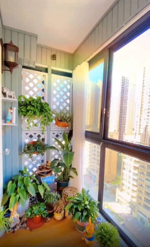 几平米小阳台改造可以自己diy改造的花园阳台惊艳到我了
