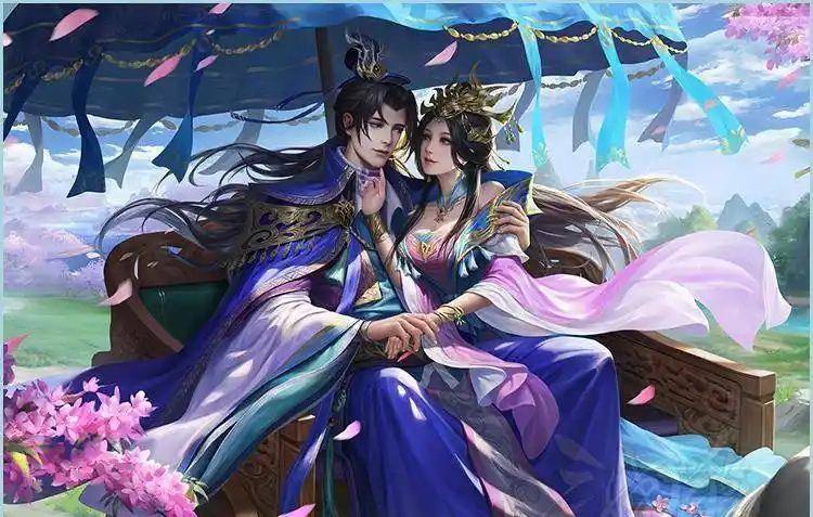 曹植和甄姬一见倾心,一个才华横溢,一个美貌绝伦,本该是天作之合,谁曾