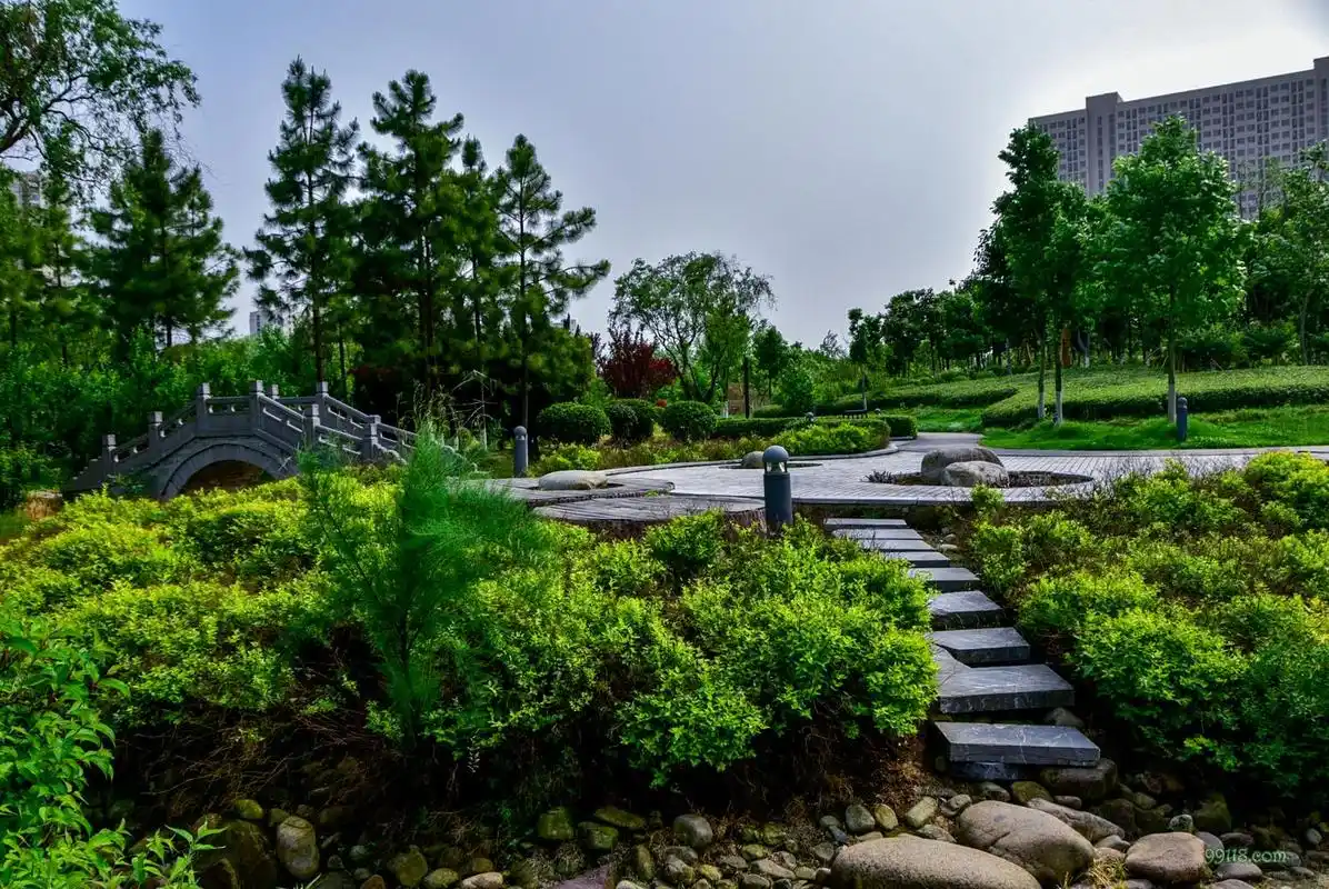 江苏盐城盐渎公园风景