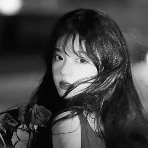 寂寞孤独伤感黑白头像图片