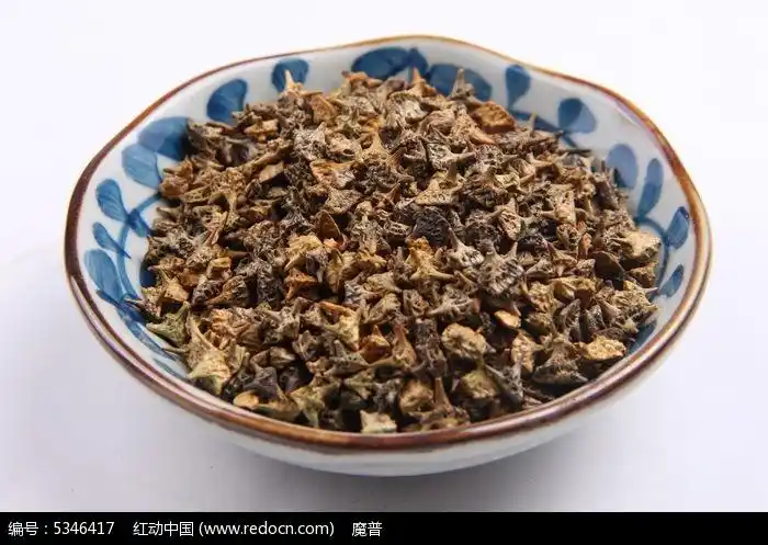 炒蒺藜中药材图片