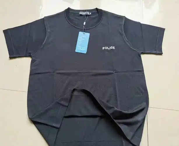 伊犁警用高端针织短袖t恤