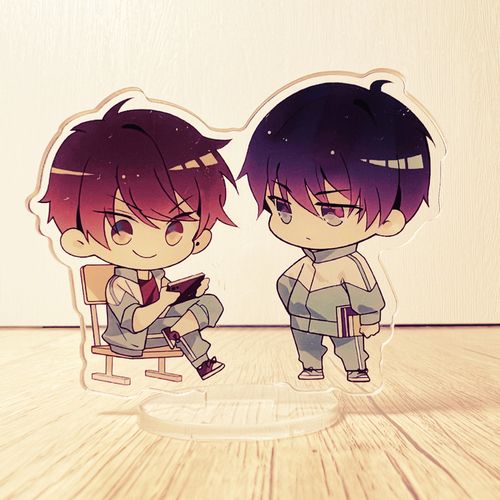 这题超纲了周边 邵湛 许盛 亚克力立牌 湛无不盛q版双面立牌