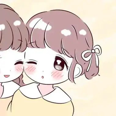 抖音最火闺蜜头像卡通可爱一人一张图片_闺蜜姐妹女生头像_头像屋