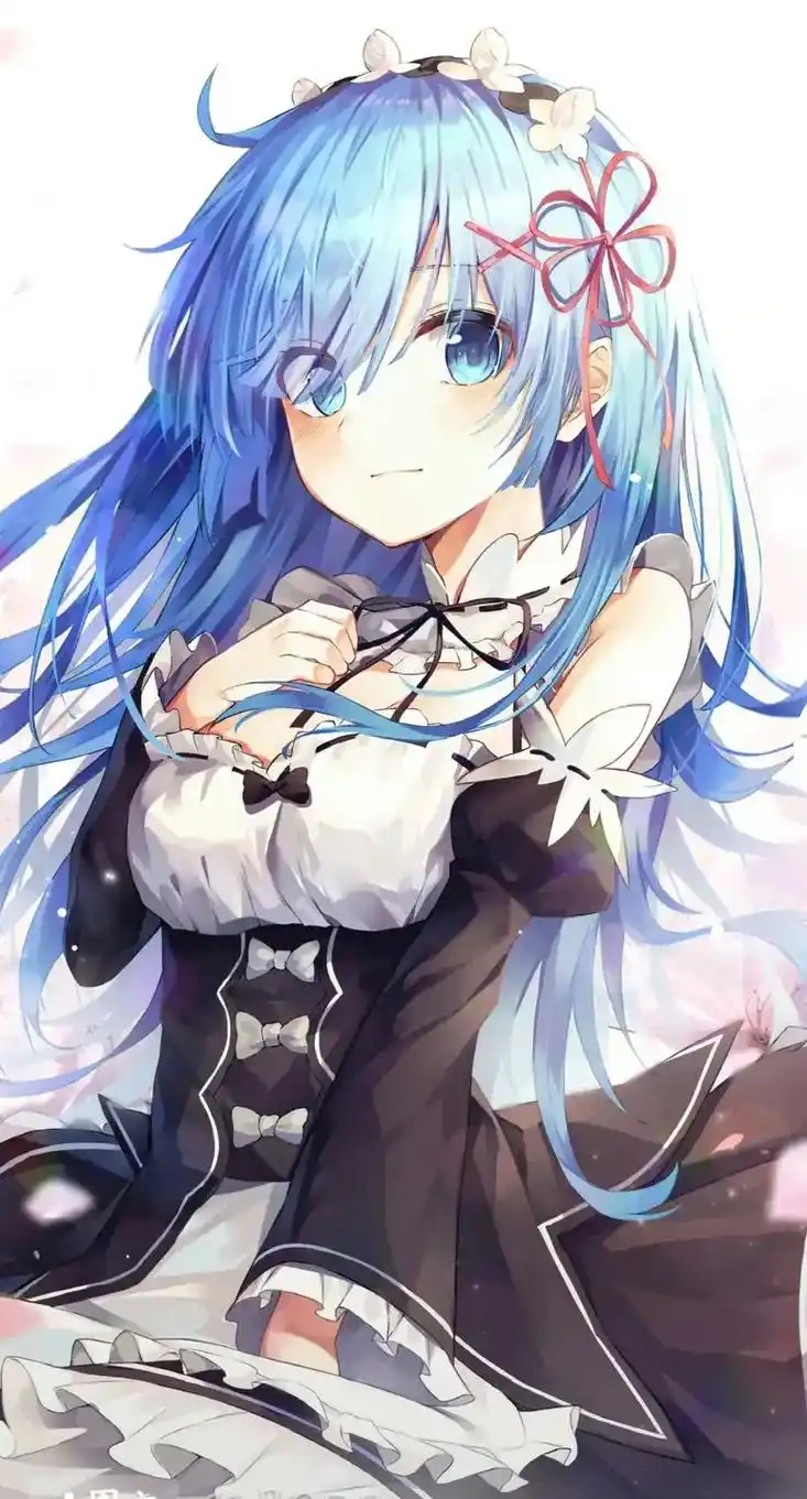 雷姆 #从零开始的异世界生活 #如果爱情有颜色那一定是蓝色 - 抖音