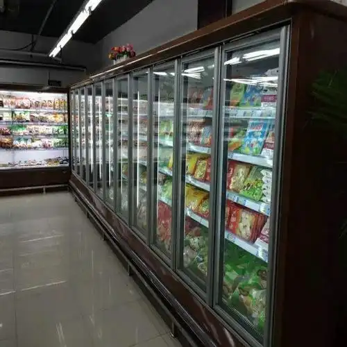 雪迎思风幕柜水果保鲜冷藏饮料牛奶超市冷柜麻辣烫冰柜冷藏展示柜