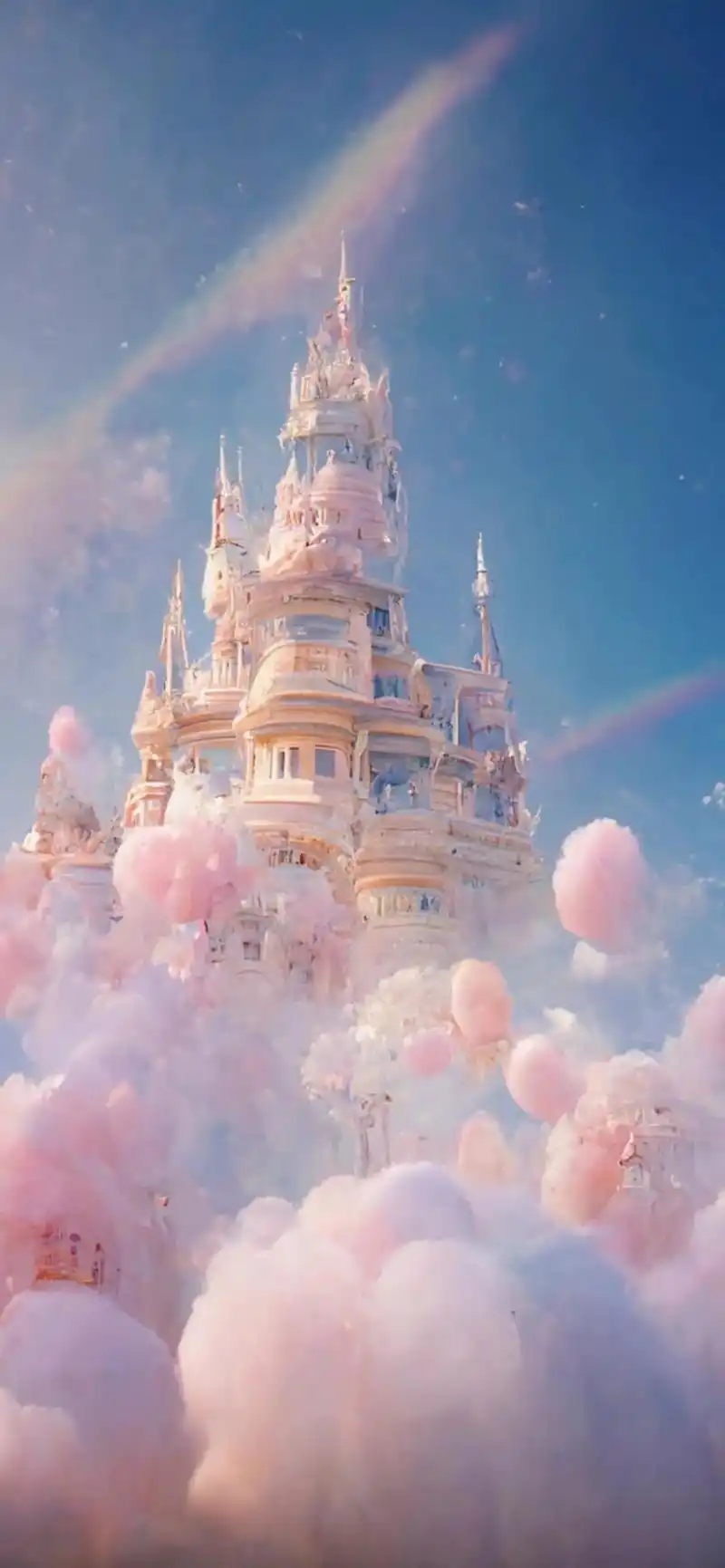 图文伙伴计划 #手机壁纸 #梦幻城堡 #治愈系风景 星星散 - 抖音