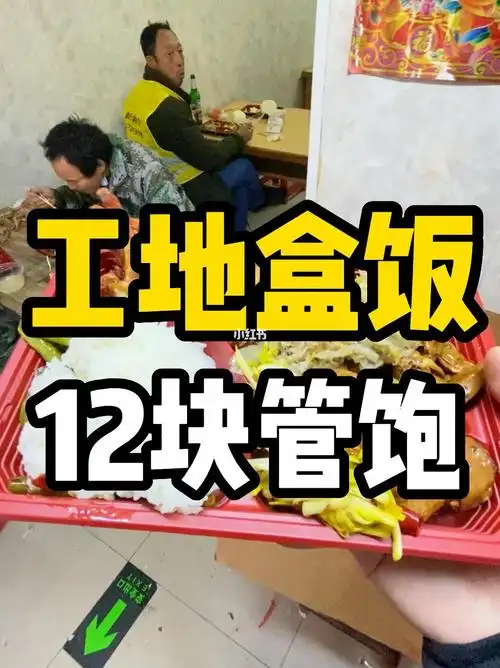 工地盒饭12块随便吃