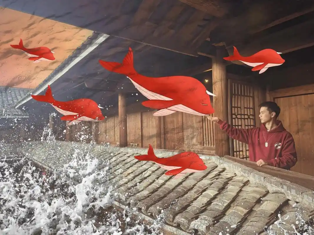 大鱼海棠   椿去湫来,海棠花开,从动画走进现实,仿佛又穿 - 抖音