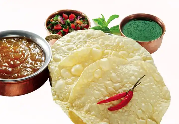 薄饼进口印度妙多110gmidapappadumsplain5寸手抓饼